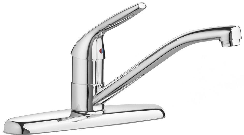 American Standard Polished Chrome Single Handle Kitchen Faucet 