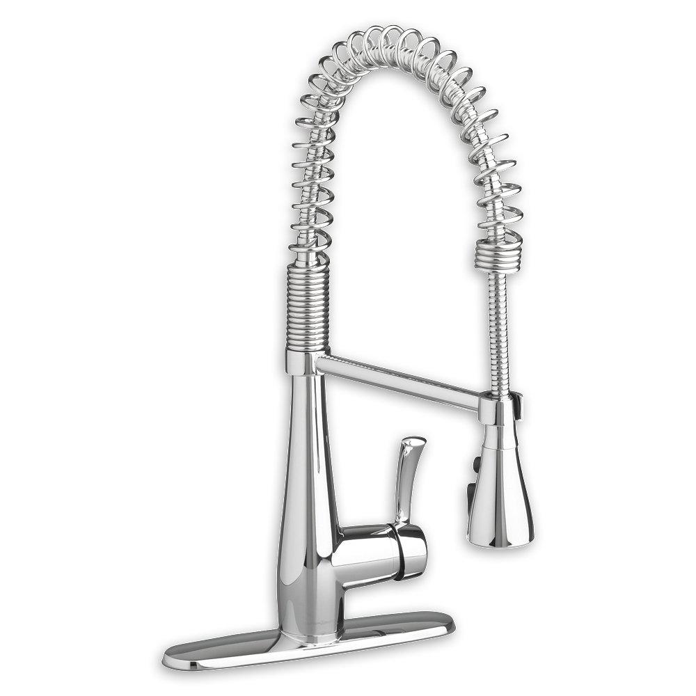 American Standard Stainless Steel - PVD Single Handle Pull Down Kitchen Faucet 