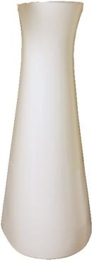 8 x 9-13/16 in. Pedestal Sink Base in White