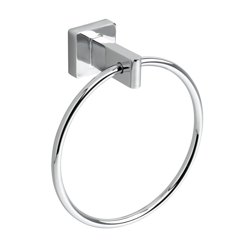 American Standard Polished Chrome Round Closed Towel Ring 