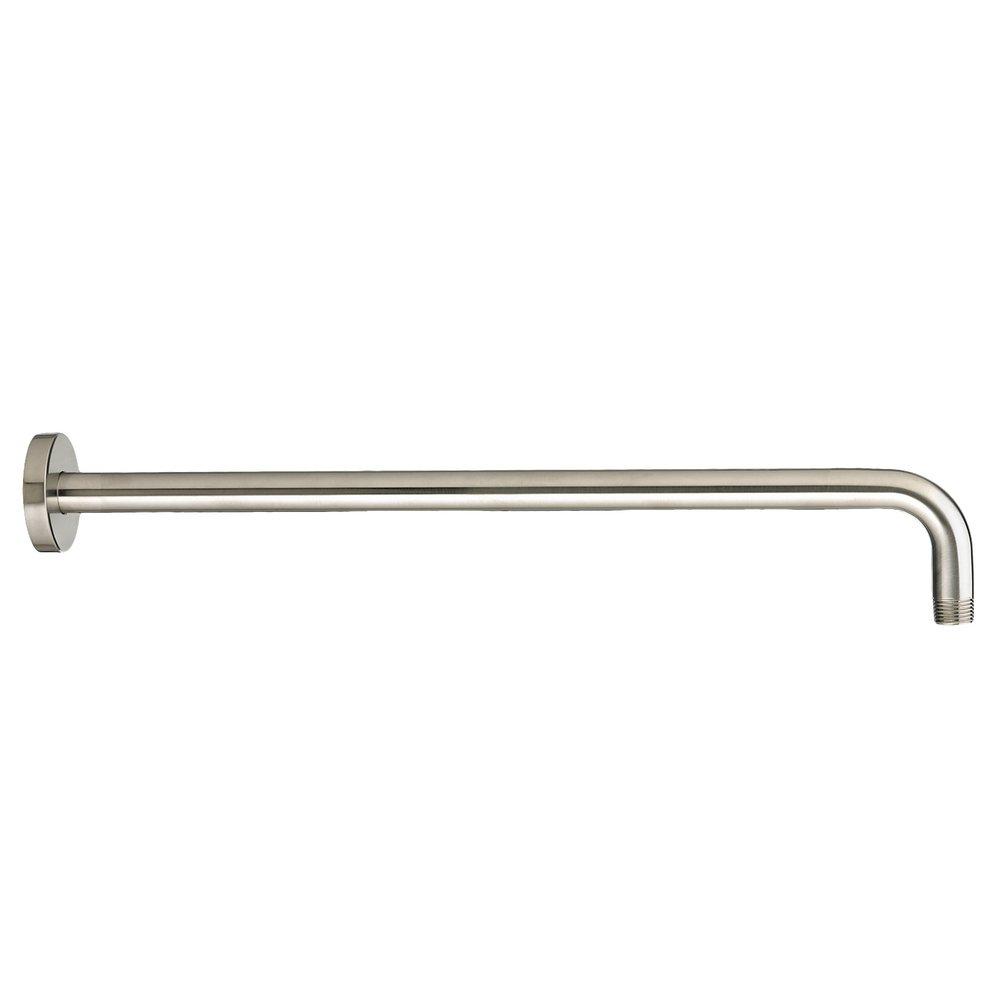 American Standard Brushed Nickel 18 in. Shower Arm and Round Escutcheon 