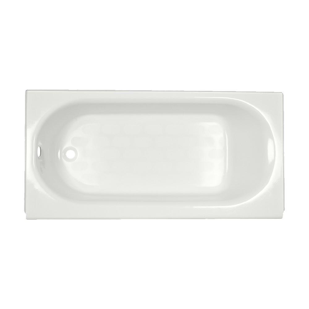 American Standard Arctic 60 x 30 in. Soaker Alcove Bathtub Left Drain 