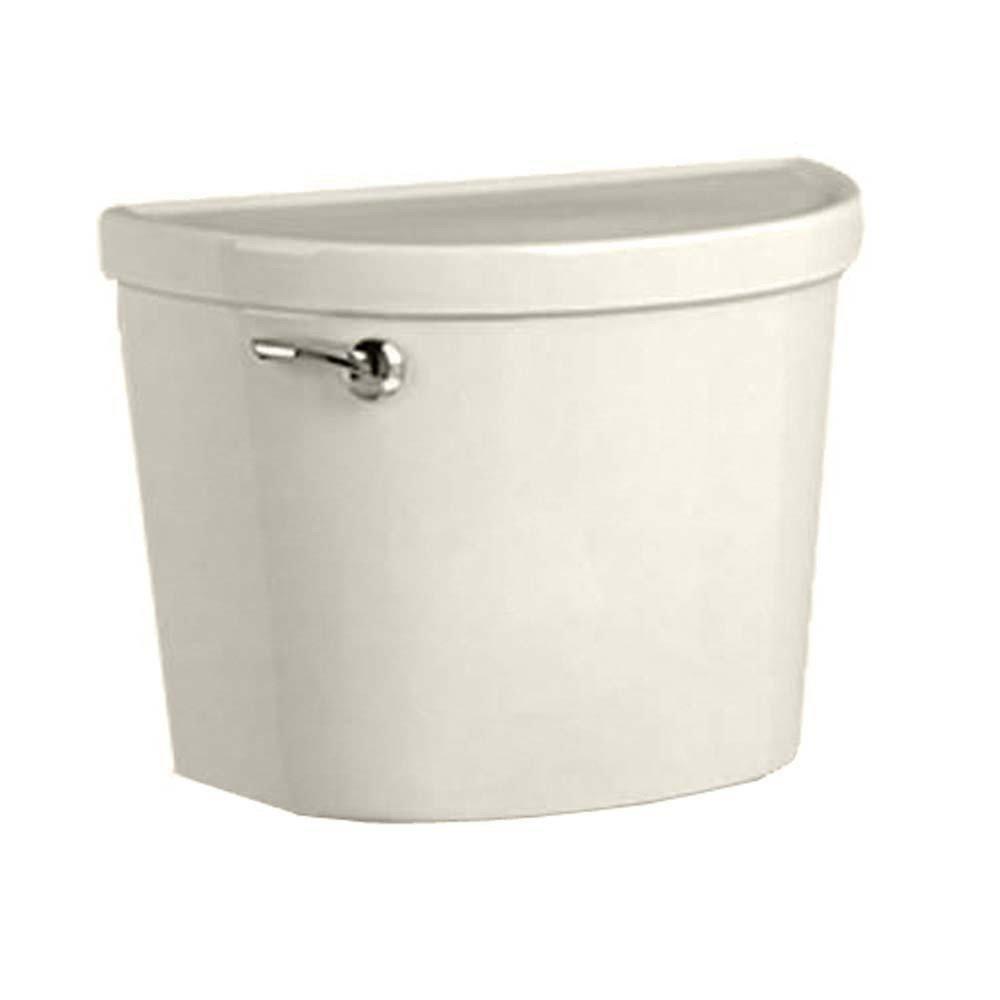 American Standard Linen 1.28 gpf Toilet Tank with Left-Hand Trip Lever 