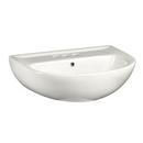 24 x 18-3/4 in. Oval Pedestal Bathroom Sink in White