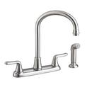 American Standard Stainless Steel - PVD Two Handle Kitchen Faucet 