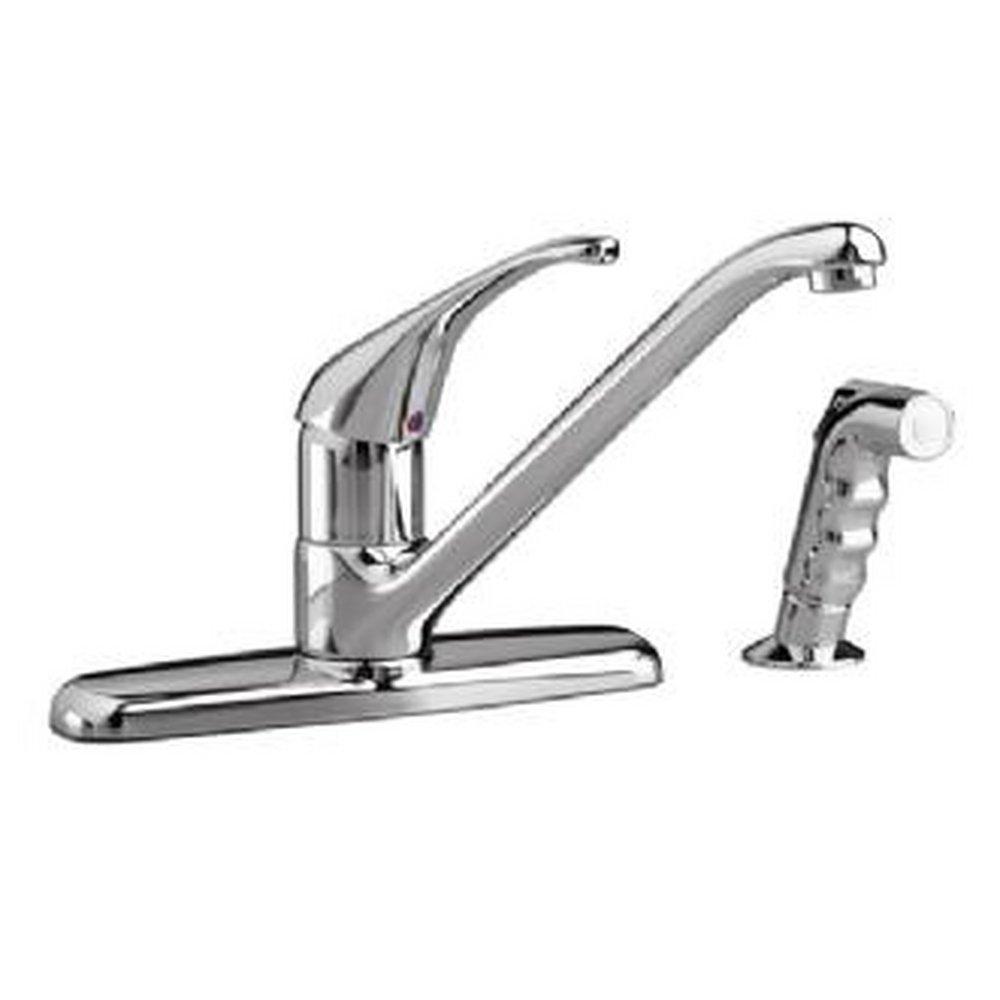 American Standard Polished Chrome Single Handle Kitchen Faucet 
