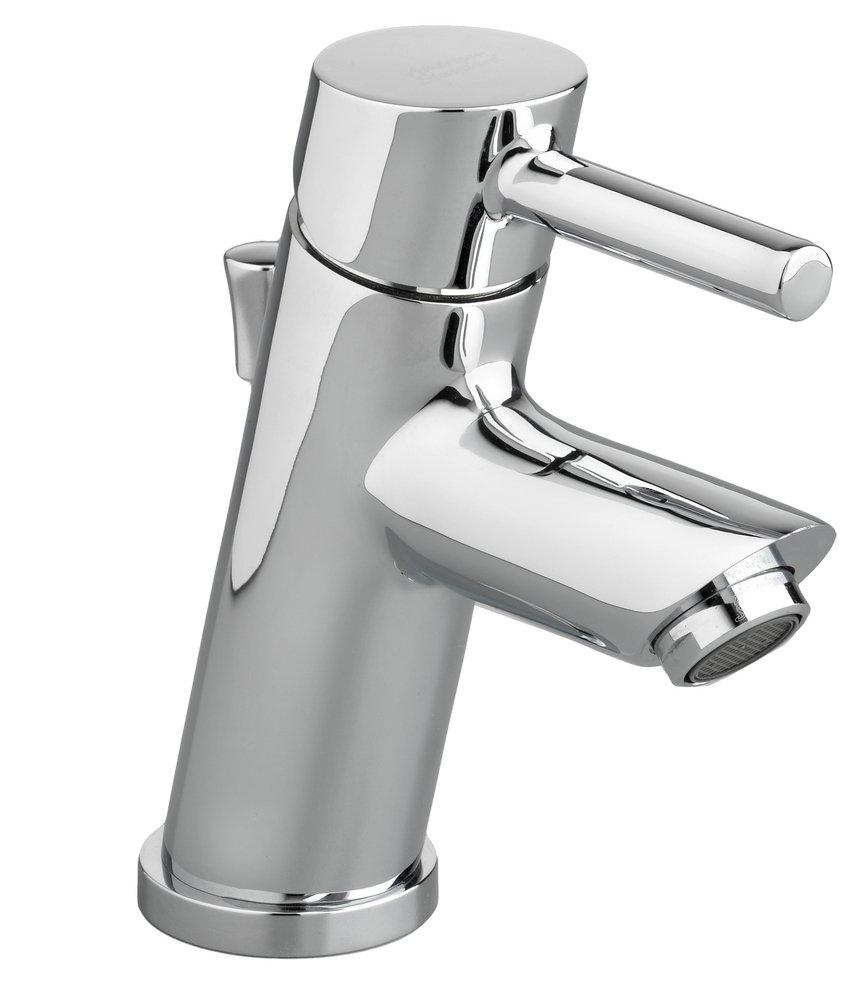 American Standard Polished Chrome Single Handle Monoblock Bathroom Sink Faucet 