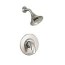 Shower Only Trim Kit with Single Lever Handle in Satin Nickel - PVD