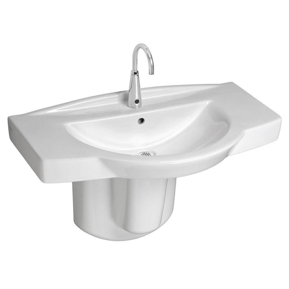 American Standard Polished Chrome No Handle Deck Mount Service Faucet 