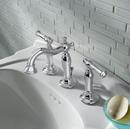 American Standard Polished Chrome Two Handle Widespread Bathroom Sink Faucet 