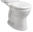 American Standard Bone 1.28 gpf Round Toilet Bowl 