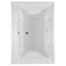 41-5/8 in. Whirlpool Drop-In Bathtub with Center Drain in White