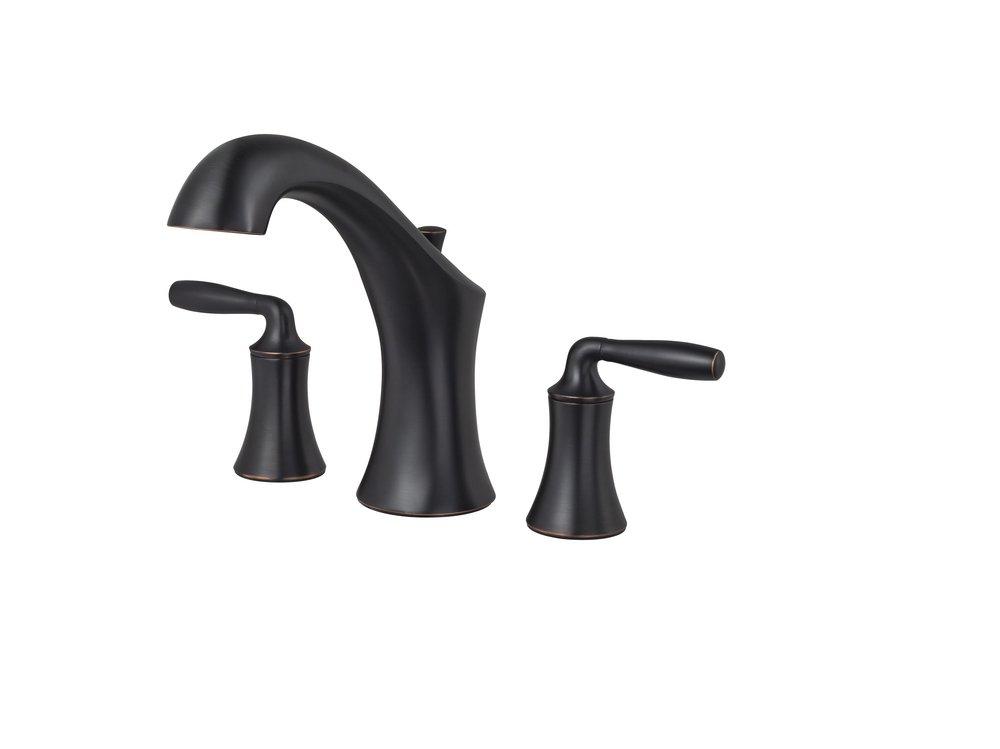 Pfister Tuscan Bronze Two Handle Roman Tub Faucet Trim Only 