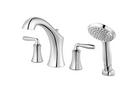 Two Handle Roman Tub Faucet in Polished Chrome Trim Only