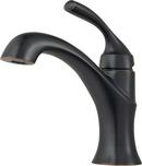 Single Control Bathroom Sink Faucet with Pop-Up in Tuscan Bronze