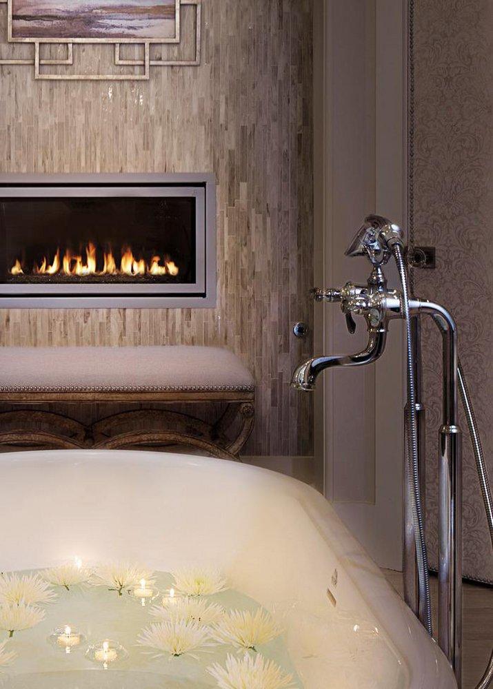 Brizo Chrome Two Lever Handle Floor Mount Filler Trim Only 