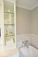 Brizo Chrome Two Lever Handle Floor Mount Filler Trim Only 