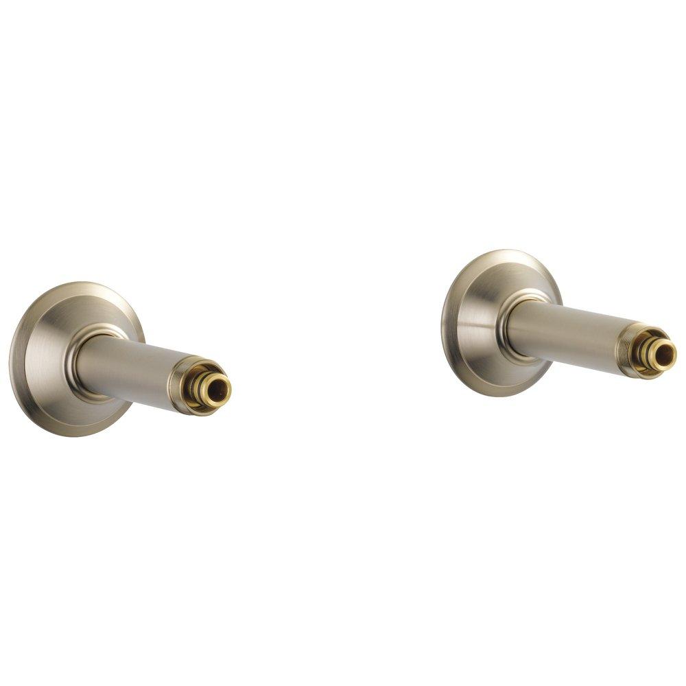 Brizo Brushed Nickel 2 gpm Wall Mount Tub Filler Union 