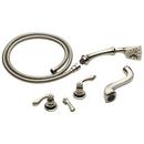 Brizo Polished Nickel Two Lever Handle Floor Mount Filler Trim Only 