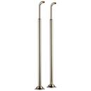 11.8 gpm Floor Mounted Tub Filler Riser in Brilliance Polished Nickel
