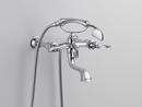 Brizo Chrome 2 gpm Wall Mount Tub Filler Union 