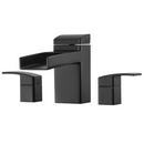 Pfister Matte Black Two Handle Roman Tub Faucet Trim Only 
