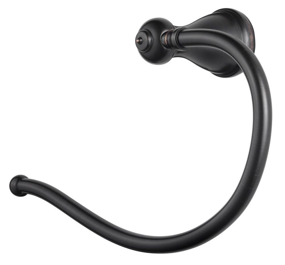 Pfister Tuscan Bronze Round Open Towel Ring 