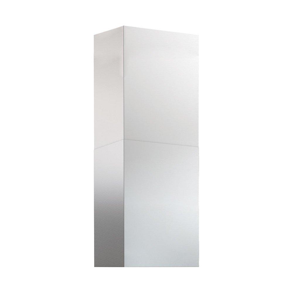 Zephyr Stainless Steel Duct Cover Extension for ZSI-E36AS Range Hood in Stainless Steel 
