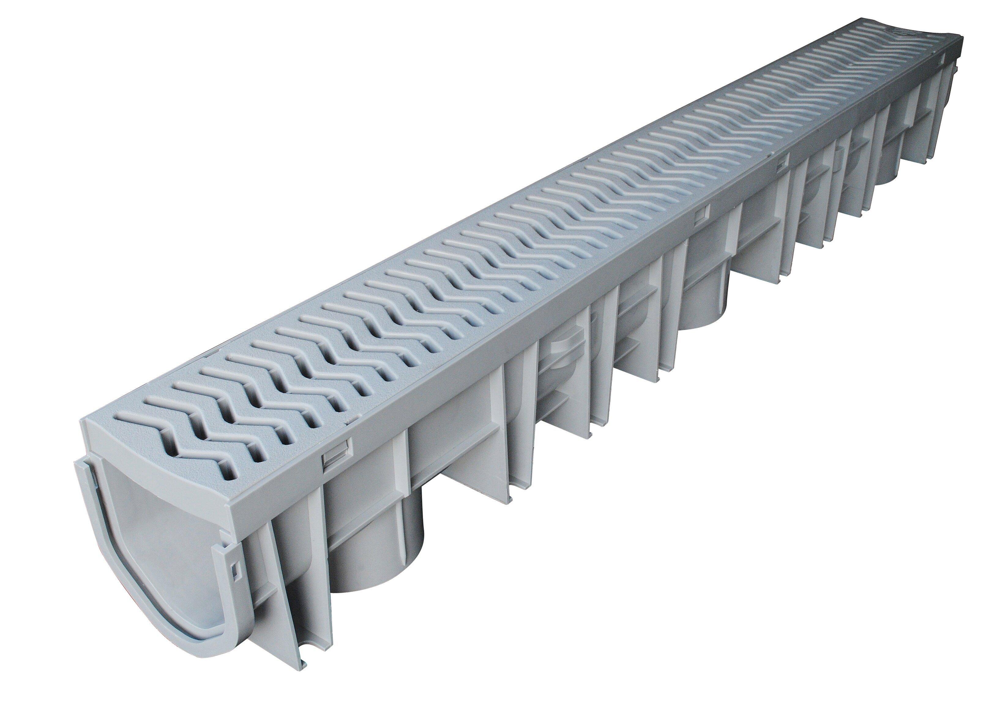 Fernco Grey 4-29/50 in. Plastic End Cap in Grey 