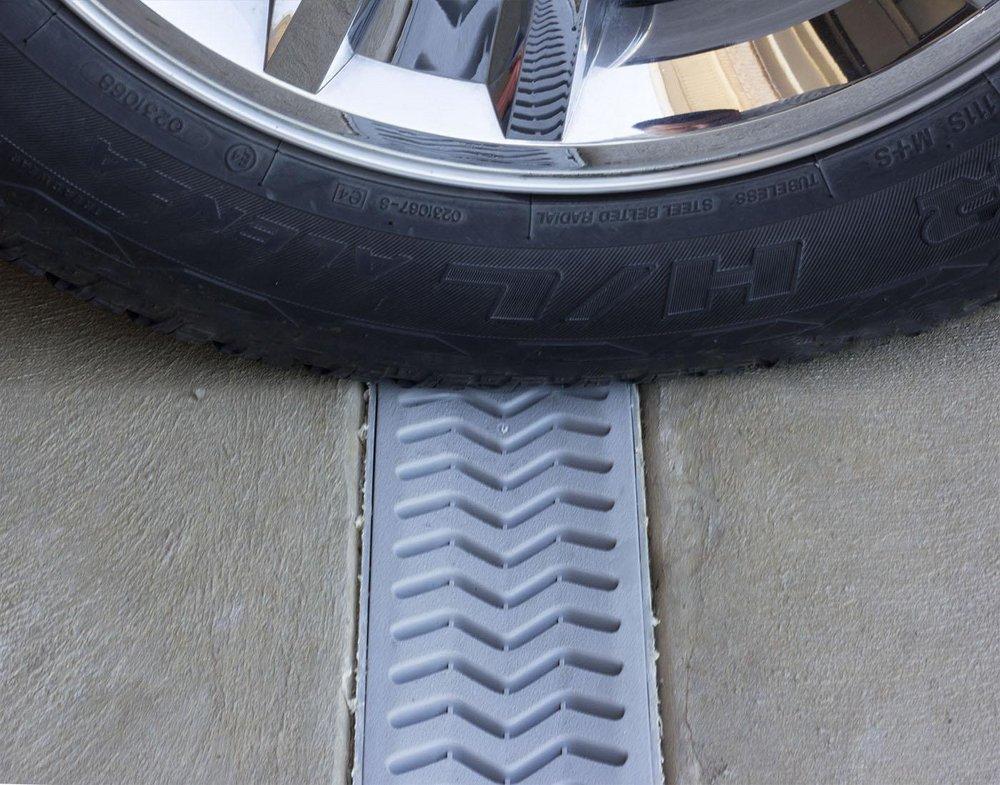 Fernco Grey 4-Way Connector & Grate Quad Assembly Grey 