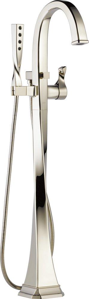 Brizo Polished Nickel Single Lever Handle Floor Mount Filler Trim Only 