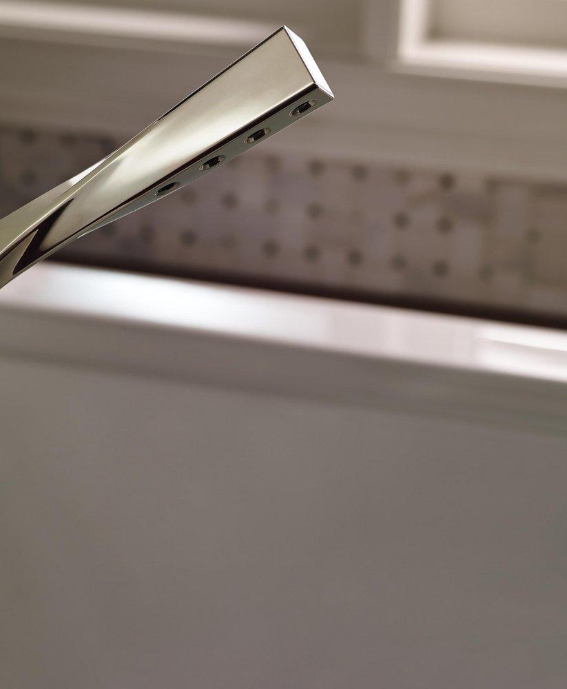 Brizo Polished Nickel Single Lever Handle Floor Mount Filler Trim Only 