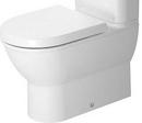 Duravit White 1.6 gpf Elongated Toilet 