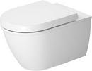 Duravit White 1.6 gpf Elongated Wall Mount Toilet 