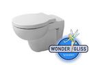 Duravit White Alpin 1.6 gpf Round Wall Mount Toilet 