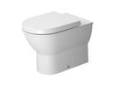 1.6 gpf Elongated Wall Mount Two Piece Toilet in White