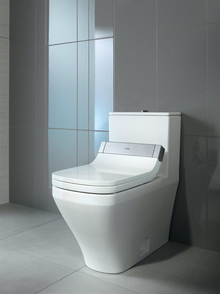 Duravit White 1.6 gpf Elongated Toilet 