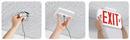 Lithonia Lighting White Chevron Integrated LED in White 