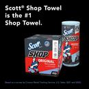 Scott&reg; Blue 11 x 10-2/5 in. Shop Towel 