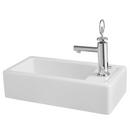 DXV Canvas White Wall Mount Basin 