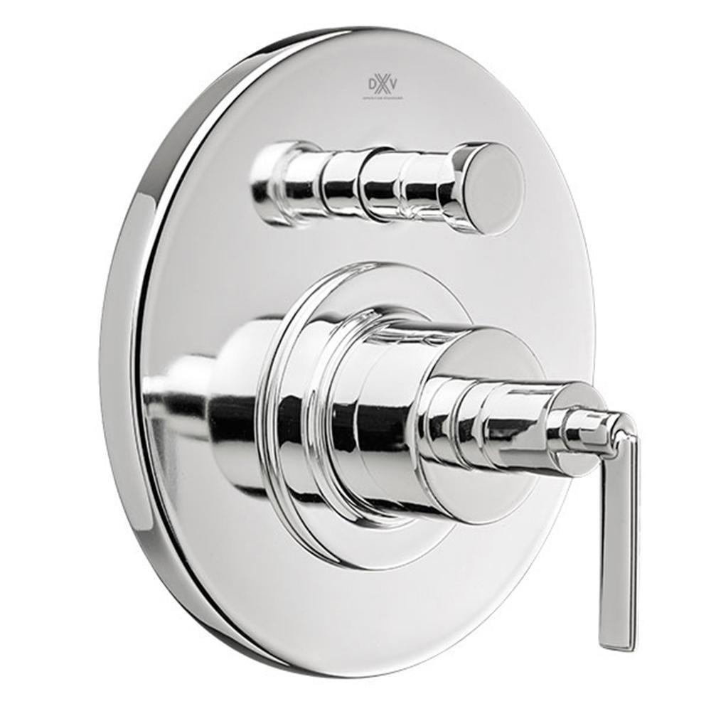 DXV Polished Chrome Pressure Balancing Tub and Shower Trim with Single Lever Handle 