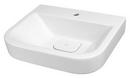 22 x 18 in. Oval Wall Mount Bathroom Sink in Canvas White
