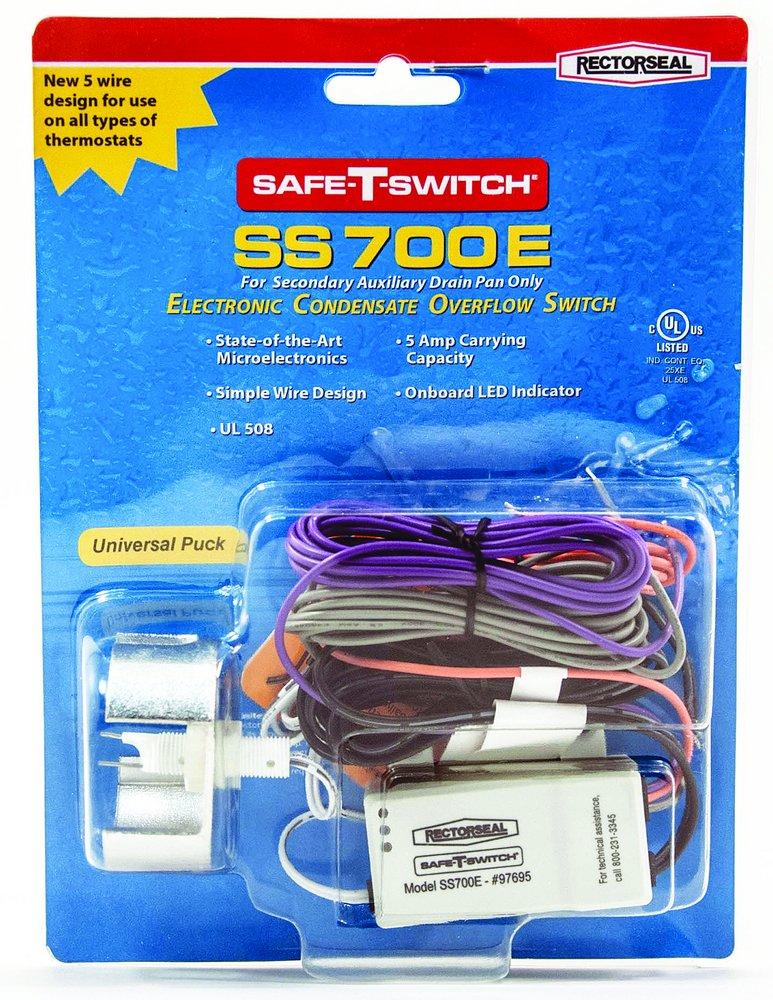 Rectorseal White Condensate Switch 