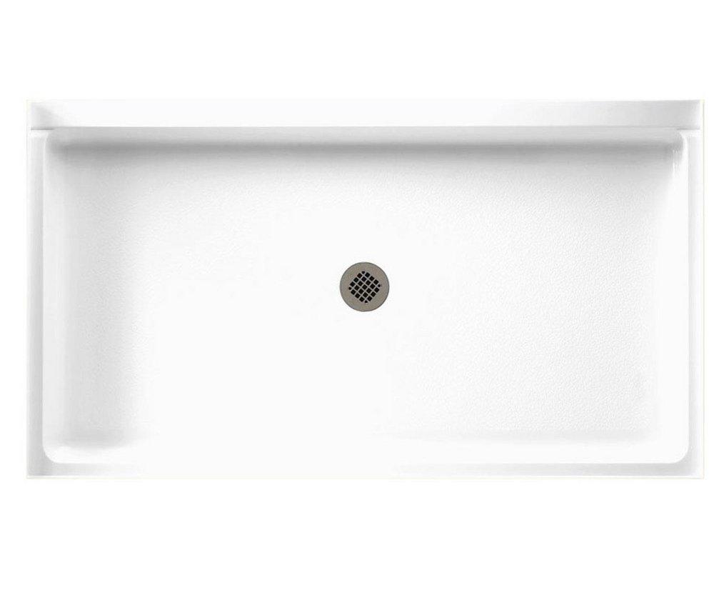 Swan Products White 60 x 34 in. Shower Base 
