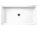Swan Products White 60 x 34 in. Shower Base 