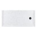 Swan Corporation Ice 60 x 30 in. Swanstone Shower Base with Right Drain 