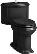 1.28 gpf Elongated Floor Mount One Piece Toilet in Black Black™