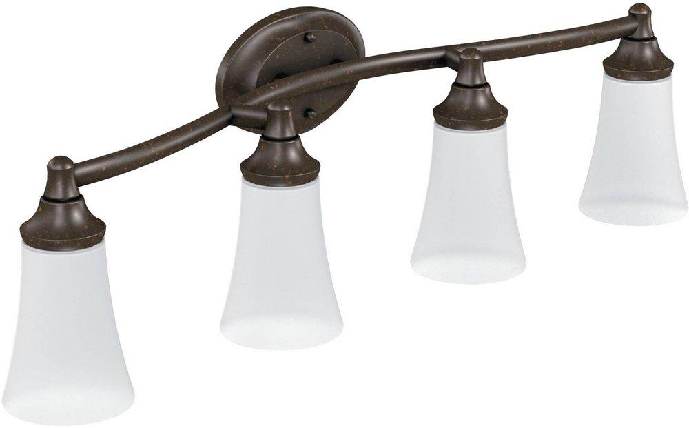 Moen Oil Rubbed Bronze 100W 4-Light Medium Base Bracket 