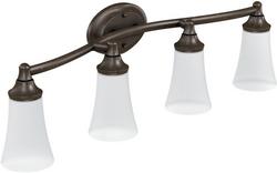 100W 4-Light Medium Base Bracket in Oil Rubbed Bronze