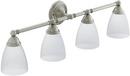 Moen Brushed Nickel 100W 4-Light Bathroom Sconce 